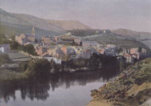 Creyssels on the Tarn by (after) French Photographer
