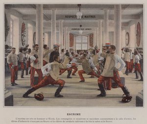 Fencing by (after) French Photographer