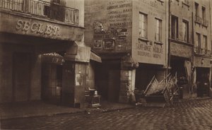 Fragment of the Halles Pillars by (after) French Photographer