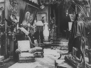 In the Home of Sarah Bernhardt by (after) French Photographer