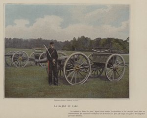 Guarding the Park by (after) French Photographer