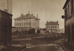 The Italy Barrier in 1866, with the Pavilions of Ledoux by (after) French Photographer