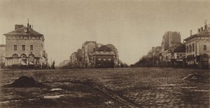 Italy Square in 1865 by (after) French Photographer