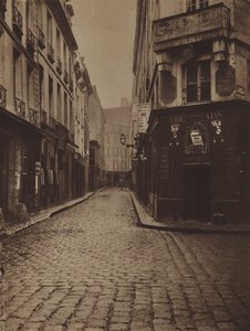 Four-Saint-Honore Street, Corner of Vannes Street by (after) French Photographer