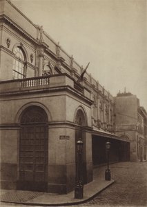 The Old Opera on Le Peletier Street by (after) French Photographer