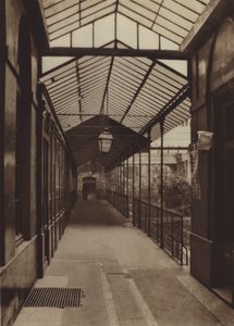 The Old Opera Passage of Rue Le Peletier by (after) French Photographer