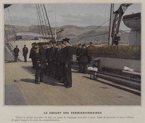 Departure of the Leave-Takers by (after) French Photographer