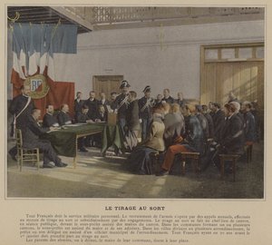 The Drawing of Lots by (after) French Photographer