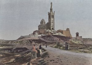 Marseille, Notre-Dame de la Garde by (after) French Photographer