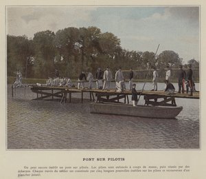 Pile Bridge by (after) French Photographer