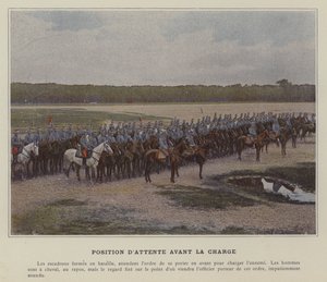 Waiting Position Before the Charge by (after) French Photographer