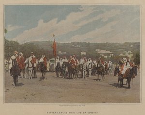 Gathering for an Expedition by (after) French Photographer