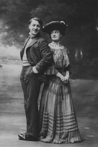 Sacha Guitry and Charlotte Lyses by (after) French Photographer