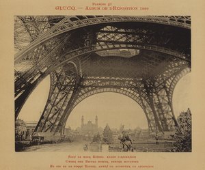 Under the Eiffel Tower, Before Mounting by (after) French Photographer