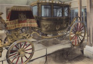 Carriage of Napoleon III Wedding by (after) French Photographer