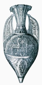 14th Century Lustre Storage Vase of the Alhambra, Granada