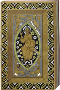 Christ in Mandorla with the symbols of the 4 evangelists