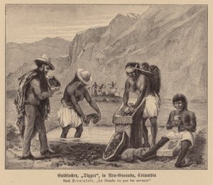 Gold Prospectors, New Granada, Colombia by (after) French School