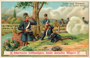 Drinking Song Before the Battle by (after) German School