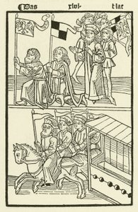 Investiture of Frederick I of the house of Hohenzollern as Margrave of Brandenburg by (after) German School