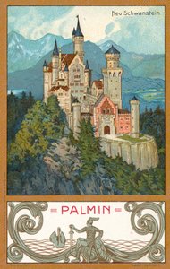 Neuschwanstein Castle, Bavaria by (after) German School