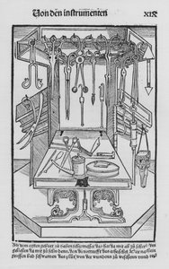The Book of Cirurgia by Hieronymus Brunschwig by (after) German School