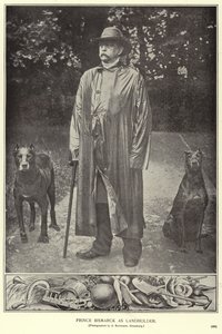 Prince Bismarck as landholder by (after) German photographer