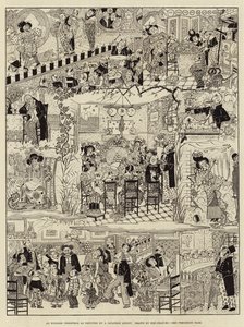 An English Christmas as depicted by a Japanese Artist