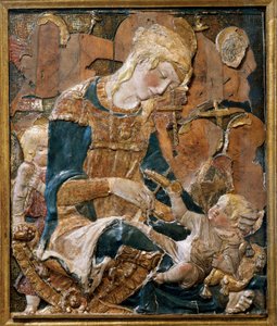 Madonna and Child (bas relief) by (attr. to) Donatello