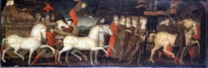 A Triumphal Procession - Cassone Panel