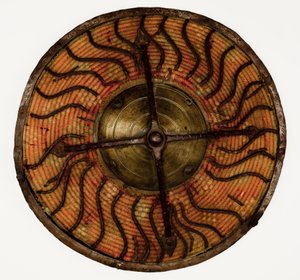 Kalkan, one-handed shield by (attr.to) Turkish School