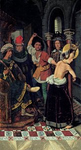 The Flagellation of Saint Engracia by Bermejo