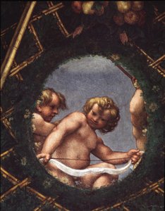 Angels Looking Out a Window