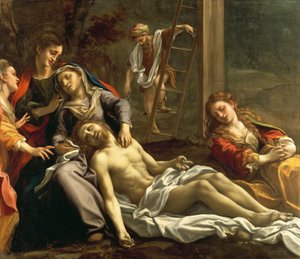 Lamentation over the Dead Christ by (c.1489 1534) Correggio