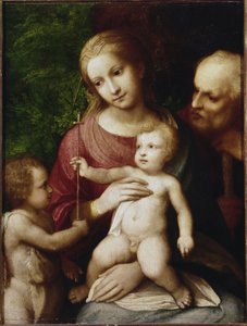 Holy Family with St. John the Baptist as a Child