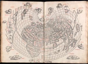 Claudii Ptholemaei Alexandrini Liber Geographiae cum Tabulis et Universali Figura et cum Additione Locorum Quae a Recentioribus Reperta Sunt Diligenti Cura Emendatus et Impressus by (c.90 168)(after) Ptolemy