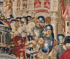 The Trojan War: The Destruction of Troy, c.1470 by (fl.1450 75) Master of Coetivy
