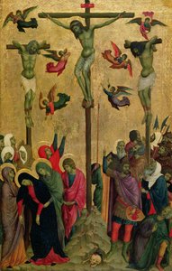 The Crucifixion, c.1315-30 by (school of) Duccio di Buoninsegna
