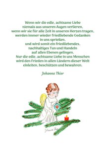 The Guardian Angel for World Peace by Johanna Thier