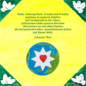 Rest, Security, Joy and Peace - Version 2 by Johanna Thier