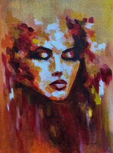 Woman "Magic of the Moment" by Lea Bommeli