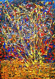 Solstice. The magic of fireworks. by Margareta Uliarte