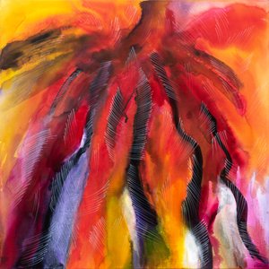 Fire Jellyfish by H.Opitz