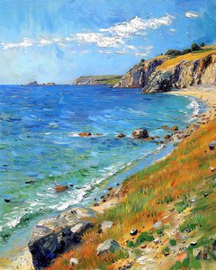 Landscape with Rocky Shores