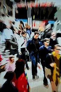 Man in the Crowd by Mavet