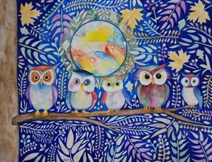 Owls at Night