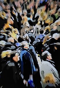 Crowd Urban Blurred by Mavet