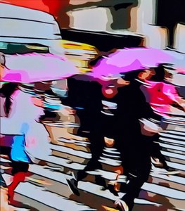 Umbrella Pink by Mavet