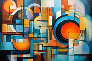 Spiral Design, Abstract Composition, Harmony & Balance by F. Abderrahim
