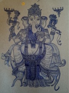 Ganesha Rides Vahana